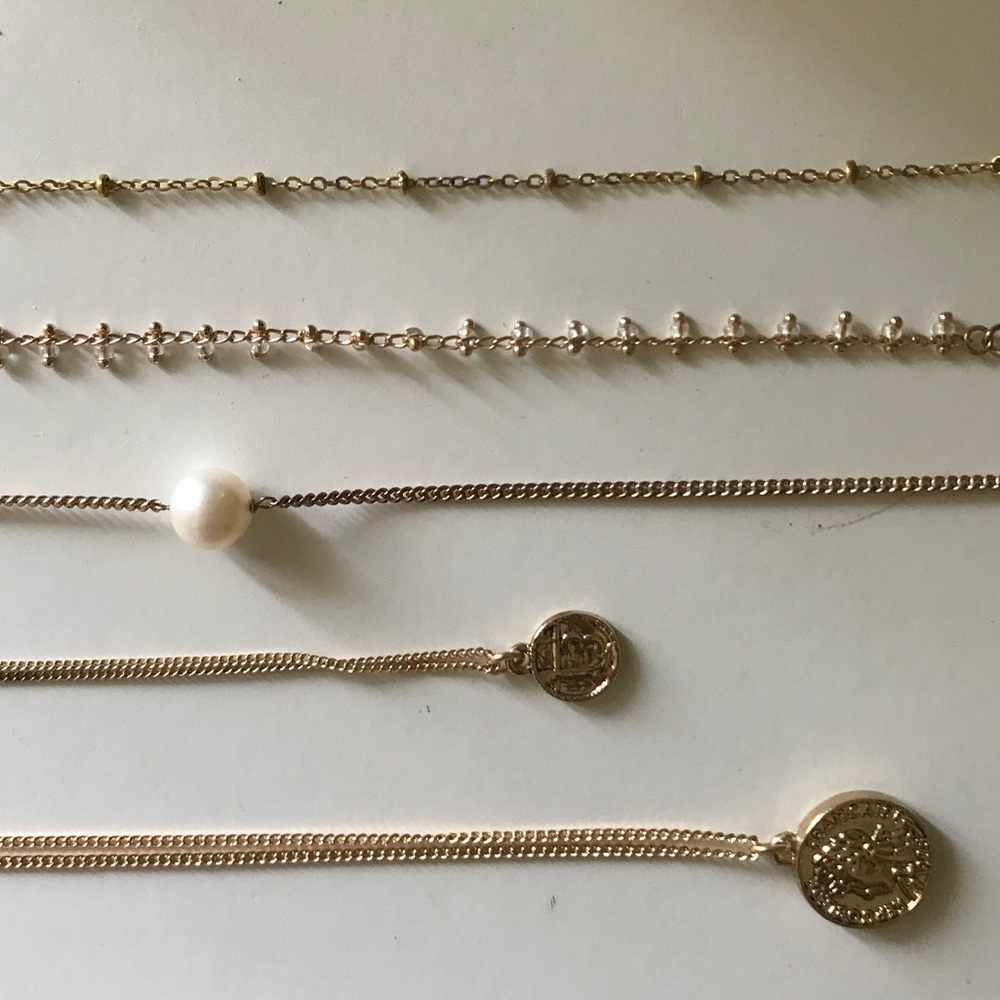 Dainty necklaces/chokers